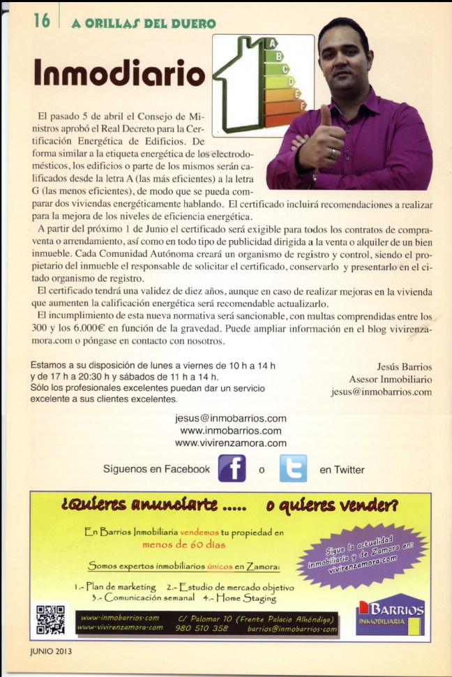 La actualidad inmobiliaria de mano de Barrios Inmobiliaria