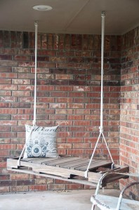 Crea tu columpio con palets