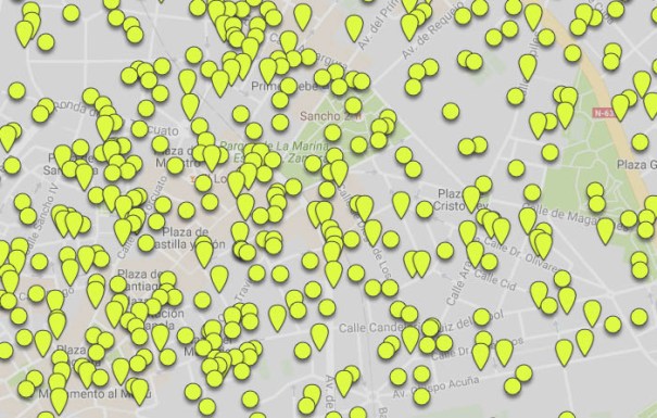 viviendas en venta geolocalizadas en idealista.com